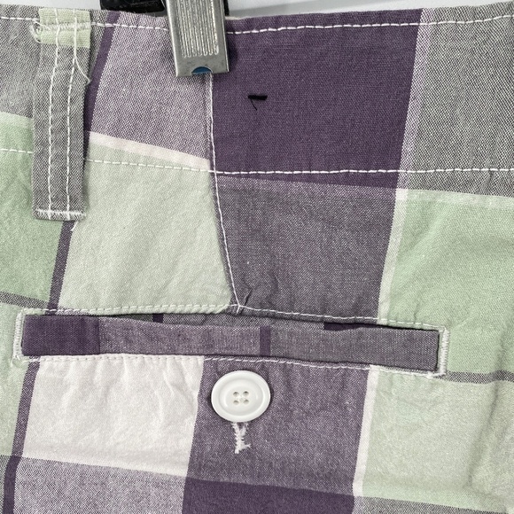 U2B Urban Basics Shorts Men's 34 Flat Front Pockets Zipper Button Closure - Picture 6 of 11